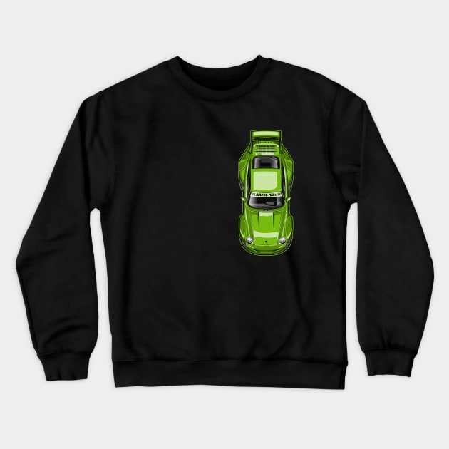 RWB 993 Solid Color Lime Crewneck Sweatshirt by Jiooji Project